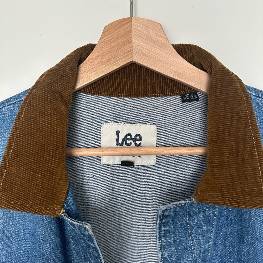 Lee’s Union Alls with Brown Corduroy Collar
